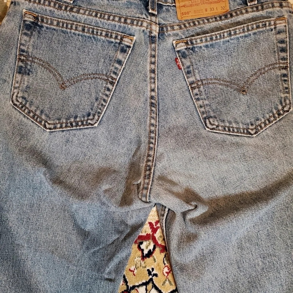 5. 1995 ~Vintage Levi's 💙 550 ~ 33 x 32 ~ September ~ - Picture 2 of 16